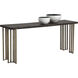 Alto 71 X 20 inch Espresso / Antique Brass Console Table